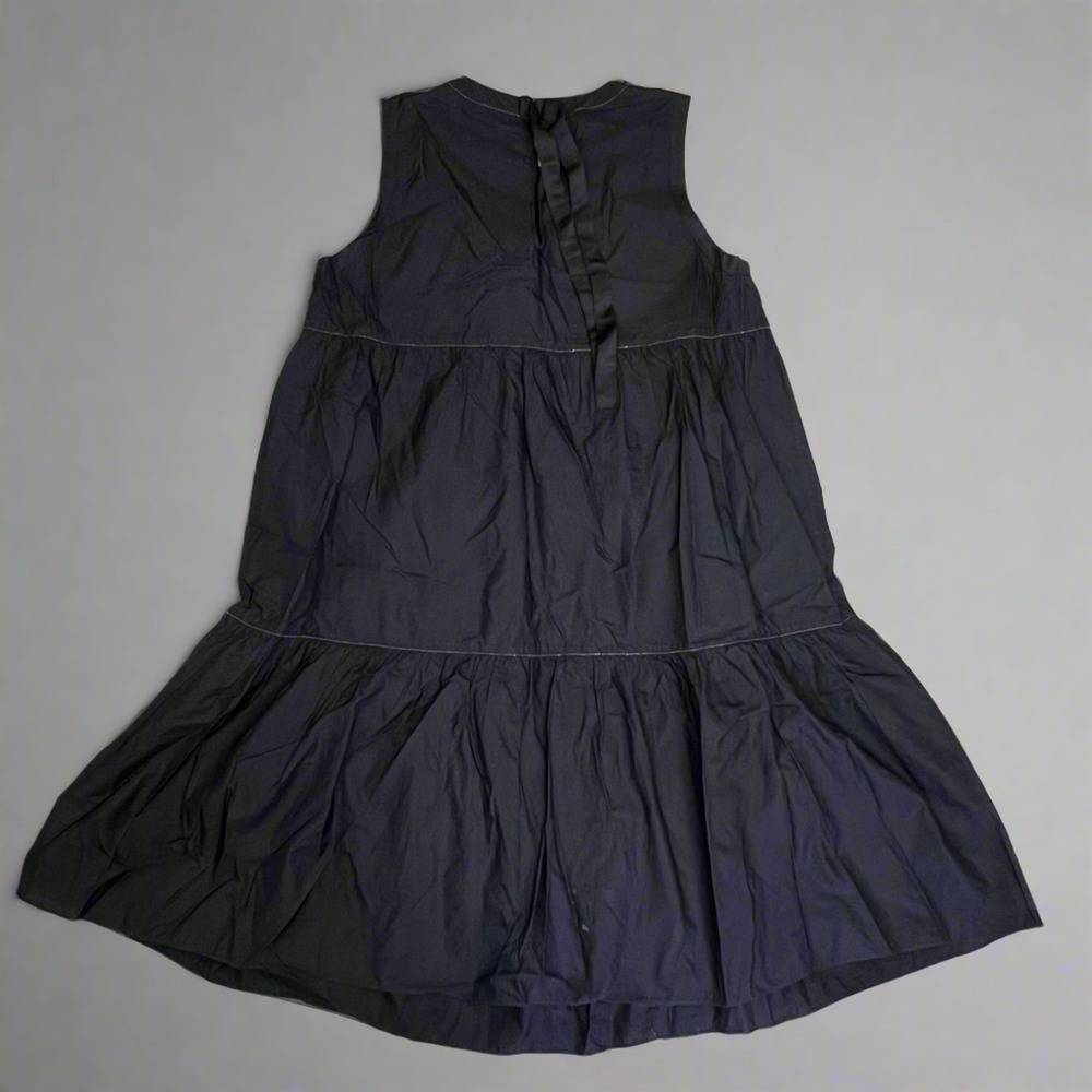 BRUNELLO CUCINELLI Summer Dress Made In Italy Women's Sz XL Black (Used) - Picture 4 of 8